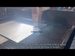 شبكة سلكية مثقوبة ذات حفرة مستديرة من 6 ملم