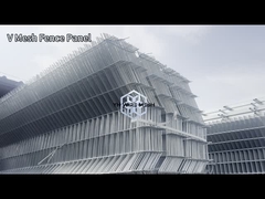 سلك حديدية مغلفة 75*150ملم فتحة شبكة للمطار