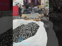 حلقات بال معدنية من الفولاذ المقاوم للصدأ لتنقية الغاز والتقطير