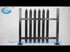 سياج الحديد 2-3 متر عرض 10 سنوات ضمان