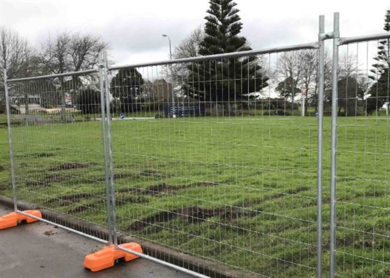 Welded Construction Temporary Mesh Fencing with ISO9001 Certificate For Roadwork zones