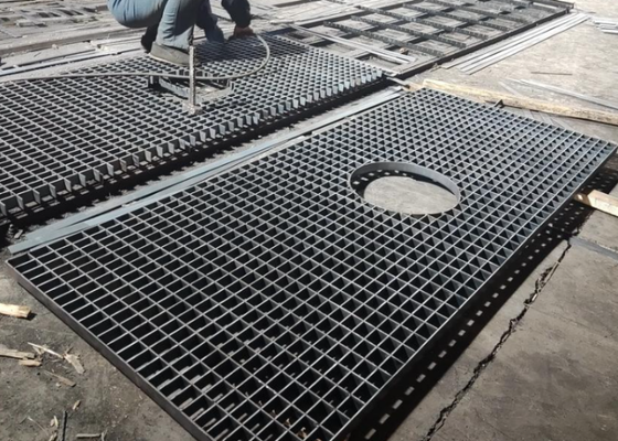 Heavy Steel Walkway Grating Pressure-locked Weld for Elevated Walkways
