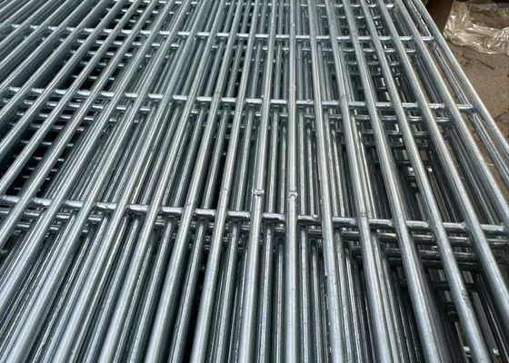 358 Anti Cut Security Fence Panel 2.4m x 3.0m Galvanized Steel Mesh