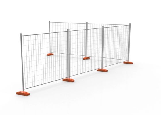 Stable Structure Australian Temporary Fence Tool-Free Assembly Weather Adaptable