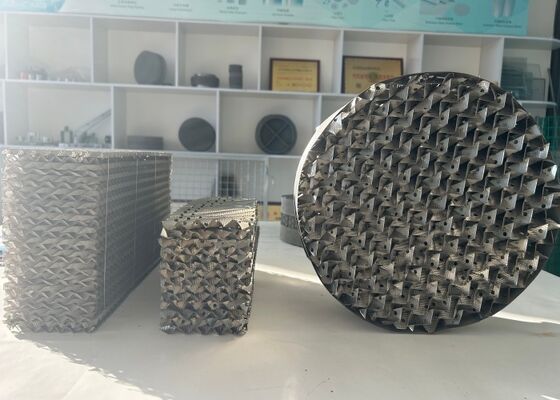 SS316l Mass Transfer Structured Packing for Chemical Rectification Column
