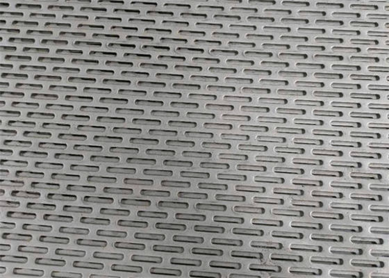 Decorative 8mm Round Hole Perforated Galvanized Sheet Metal 3.0mm Thickness