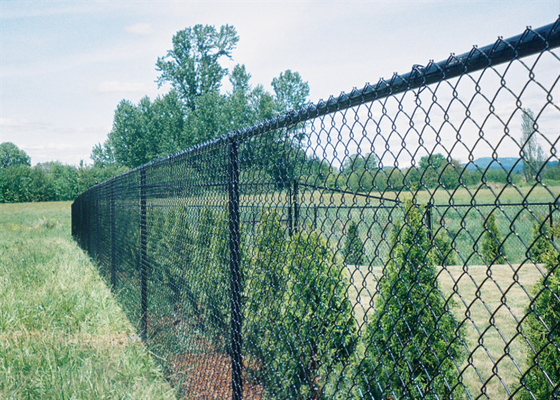 سياج شبكي مؤقت مجلفن بالغمس الساخن مقاس 9 4.0 مم للمزرعة