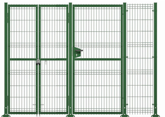 حديقة ثلاثية الأبعاد الثلاثي الحاجز المنحني للسكن 1.8 * 3m 75 * 200mm حفرة