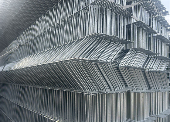 حواجز شبكة V المغلفة / 3D حواجز شبكة سلكية منحنية للمدرسة / الحديقة