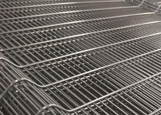 أسوار أمنية 358 محمصة بالزجاج الحرّ 1.8*2.5m