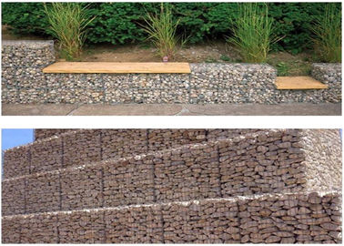 2x1x1m غابيون سلة سلك شبكة ASTM A974 القياسية للنهر