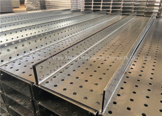 800 * 203 * 50mm GI مثقب U Lintel لدعم طوب باب النافذة